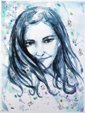Marie-France - Portraits à l'aquarelle...