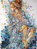 Léo et la robe blanche... - Belles de papier...