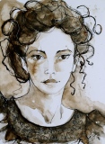 Mademoiselle C - Encres de Chine...