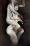 Lilly et Arthur 1 - Peintures sur toile