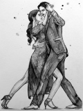 Tango 6 - Tango / Encres de Chine.