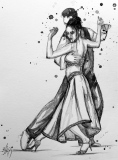 Tango 16 - Tango / Encres de Chine.
