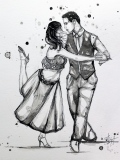 Tango 15 - Tango / Encres de Chine.